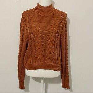 Aeropostale NWT Cable Knit Mock Neck Sweater – Size Large